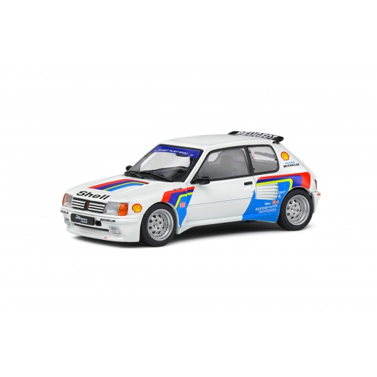 Solido 1/43 Peugeot 205 Dimma RallyE Tribute 1992 - white