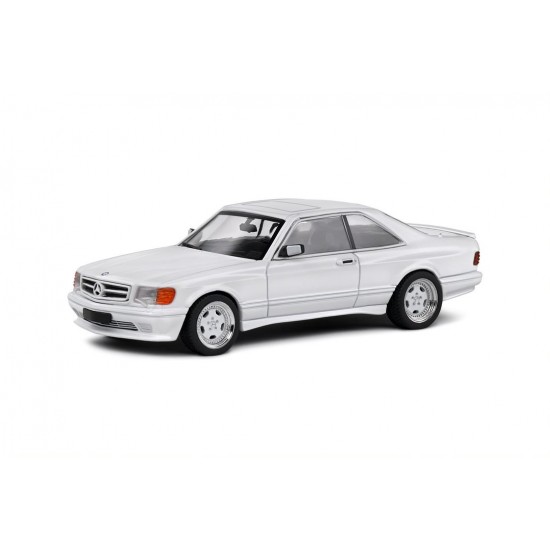 Solido 1/43 Mercedes Sec 560 AMG Widebody white 1990