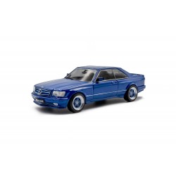 Solido 1/43 Mercedes-Benz 560 SEC AMG Widebody – Linarite Blue Pearl – 1990