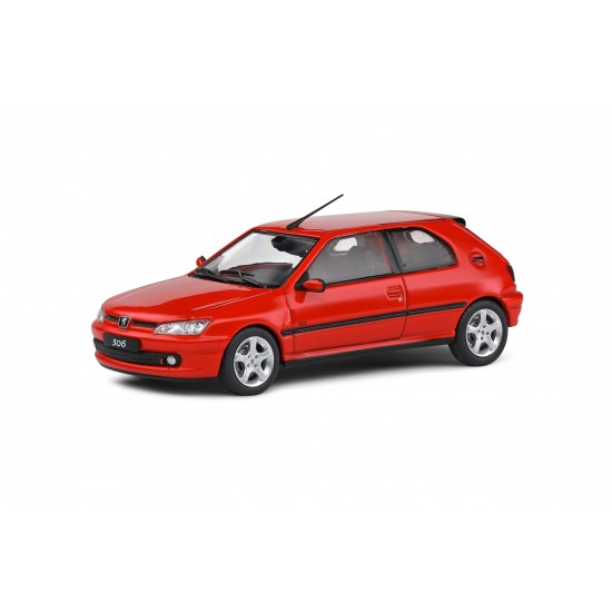 Solido 1/43 Peugeot 306 GTI S16 red 2002