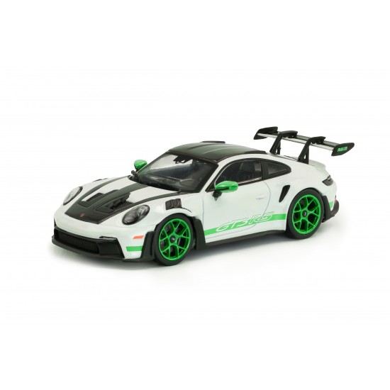 Solido 1/43 Porsche 911 (992) GT3 RS Tribute to Carrera RS Package - White w/Green - 2023