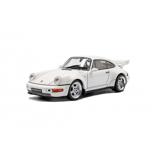 Solido 1/43 Porsche 911 (964) RS 3.8 - Grand Prix White - 1994
