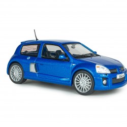 Solido 1/43 Renault Clio V6 PH.2 2003, bleu Iliade