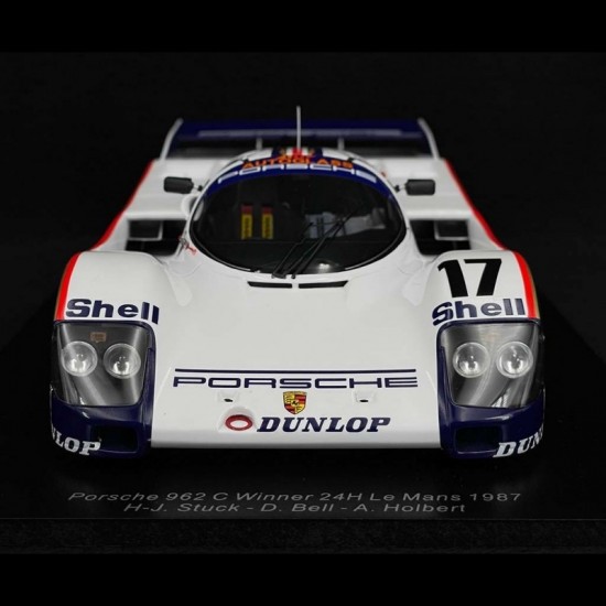 Sparkmodel 1/18 Porsche 962C no.17 Winner 24h Le Mans 1987