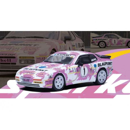 Spark 1/64 Porsche 944 Turbo Racing, pink
