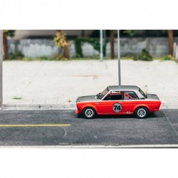 Tarmac 1/64 Datsun 510 #74 Daniel Wu, Trans-Am B-Sedan 2.5 Challenge 2023, red/white
