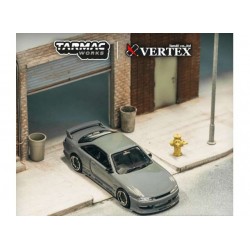 Tarmac 1/64 VERTEX Nissan Silvia (S 14), grey