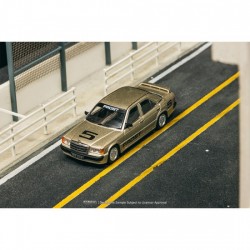 Tarmac 1/64 1984 Mercedes-Benz 190 E 2.3-16, #5 Alain Prost Race of Champion, silver