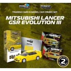 Tarmac 1/64 Mitsubishi Lancer GSR Evolution III, yellow
