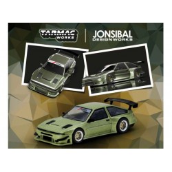 Tarmac 1/64 Toyota Sprinter Trueno AE86 Widebody, green