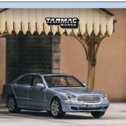 Tarmac 1/64 Mercedes Benz S-Class, horizon blue metallic, blister