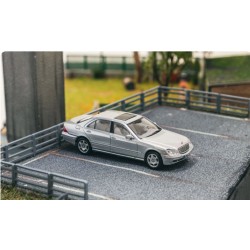 Tarmac 1/64 Mercedes-Benz S-Class, brilliant silver metallic