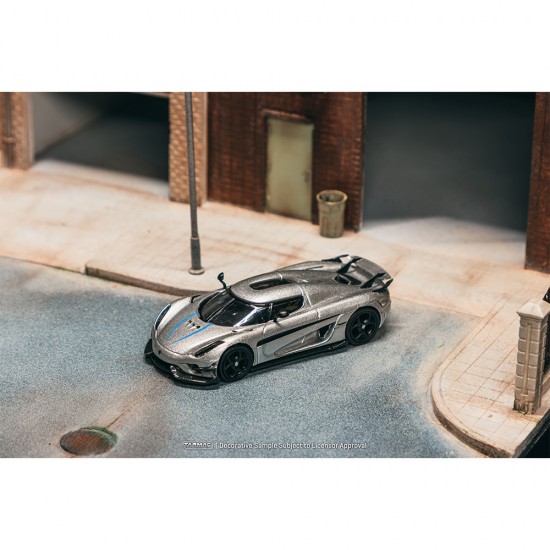Tarmac 1/64 Koenigsegg Regera, silver metallic