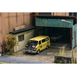 Tarmac 1/64 Dodge Van, yellow