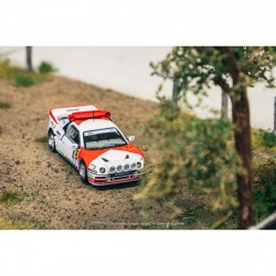 Tarmac 1/64 1986 Ford RS200 #4 Antonio Zanini/Josep Autet Rallye Catalunya, white/red