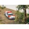 Tarmac 1/64 1986 Ford RS200 #4 Antonio Zanini/Josep Autet Rallye Catalunya, white/red