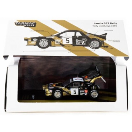 Tarmac 1/64 Lancia 037 Rally, Rally Catalunya 1985, Tabaton - Tadeschini