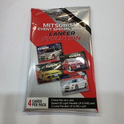Tarmac Karte Mitsubishi Event Special Vol.01 - Lancer Evolution, vrečka