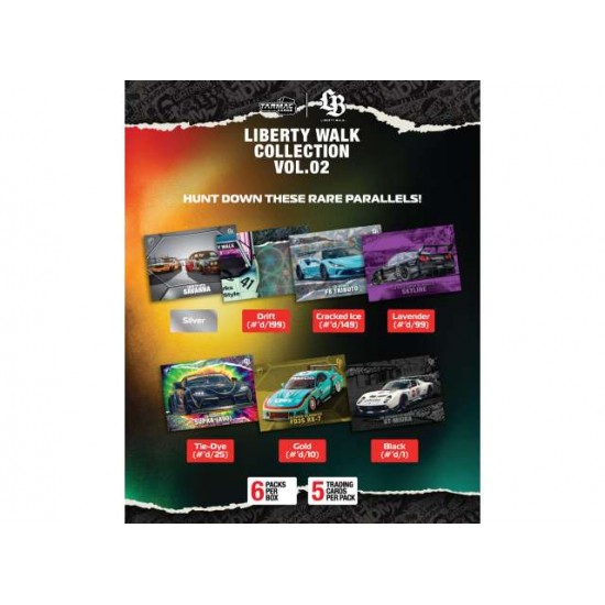 Tarmac karte Liberty Walk Collection Vol.02, škatla