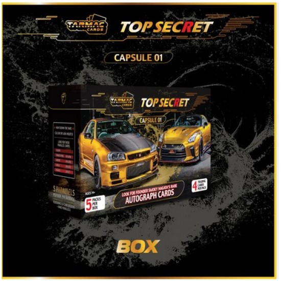 Tarmac karte Top Secret Capsule 01, škatla