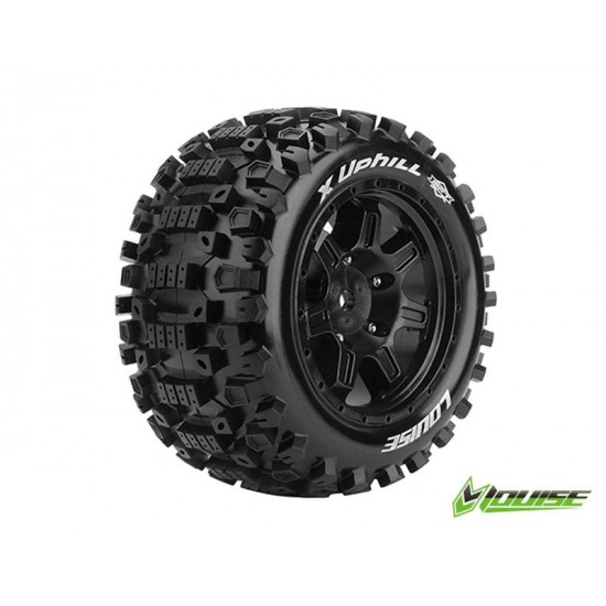 Louise MFT X-Uphill gume za Traxxas X-Maxx - 2 gumi na platiščih