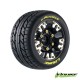 Louise ST-Rocket gume za Mini Maxx/XRT 12mm hex - 2 gumi na črnih platiščih