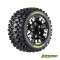 Louise ST-Uphill gume za Mini Maxx/XRT 12mm hex - 2 gumi na črnih platiščih