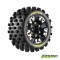 Louise ST-Rock gume za Mini Maxx/XRT 12mm hex - 2 gumi na črnih platiščih