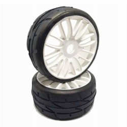 PMT 1:8 GT Tires Q7 COMPOUND (HARD) - 2 gumi na platiščih