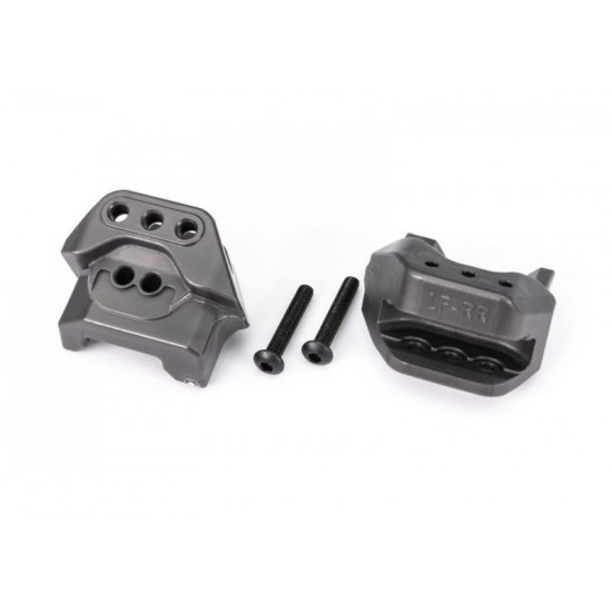 Traxxas Shock mount, lower (extended travel, left & right/ 3x18mm BCS (2)