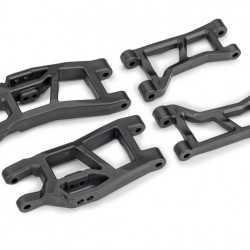 Traxxas Suspension arms, front (upper (2)/ lower left (1)/ lower right (1))