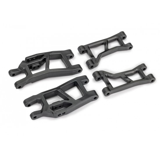 Traxxas Suspension arms, front (upper (2)/ lower left (1)/ lower right (1))