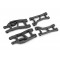 Traxxas Suspension arms, front (upper (2)/ lower left (1)/ lower right (1))