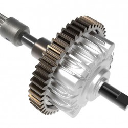 Traxxas Differential kit, center (complete with steel spur gear)