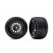 Traxxas Front Mini XRT Wheels w/ Gravix Tires, gray (2)