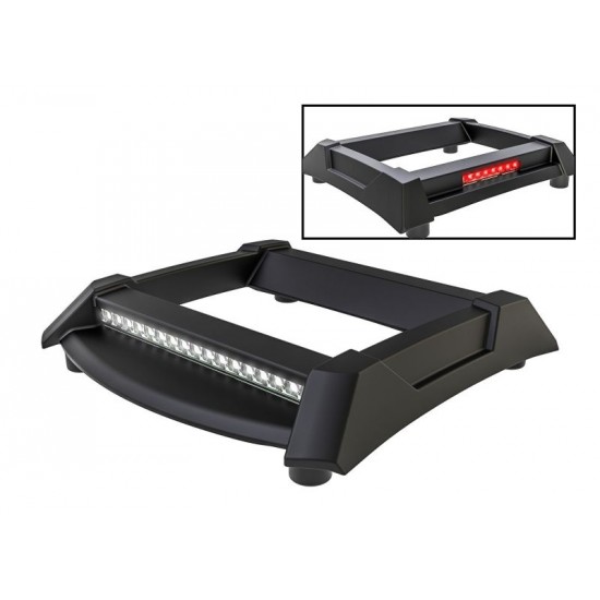 Traxxas Skid plate, roof (body) (with LED lights)