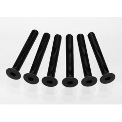 Traxxas Countersunk Machine Screws 4x30 mm (6)