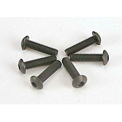 Traxxas Button-Head Machine Screws 3x12 mm (6)