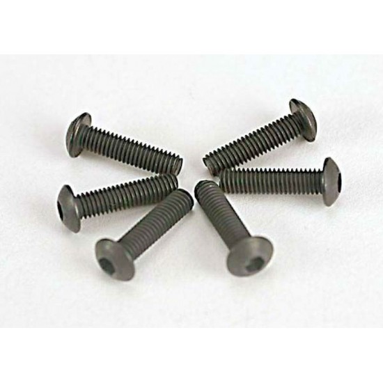 Traxxas Button-Head Machine Screws 3x12 mm (6)
