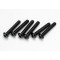 Traxxas Screws, 3x18 button-head machine (hex drive) (6)