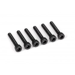 Traxxas Screws, 3x18mm cap-head machine (hex drive) (6)