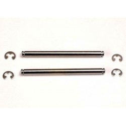 Traxxas  Suspension pins, 44mm (2) w/ E-clips