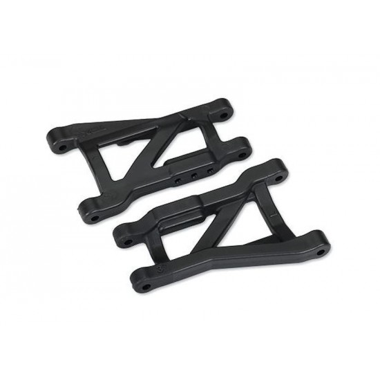 Traxxas Suspension arms, black, rear (left & right), heavy duty (2)