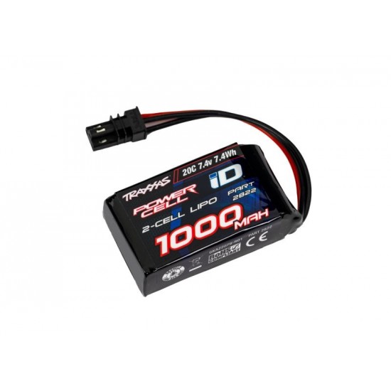 Traxxas 1000mAh 7.4V 2-Cell TRX-4M LiPo Battery