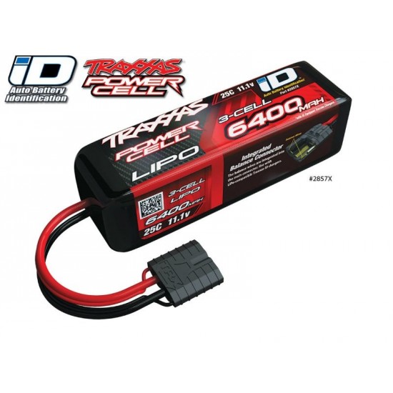 Traxxas 6400mAh 11.1V 3-cell 25C LiPo baterija