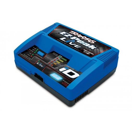Traxxas EZ-Peak Live 100W Charger with iD Auto Battery Identification