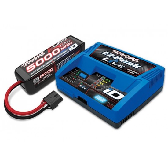 Traxxas Charger Combo #2971 EZ-Peak charger + 5000mAh 14.8V 4-cell 25C LiPo battery