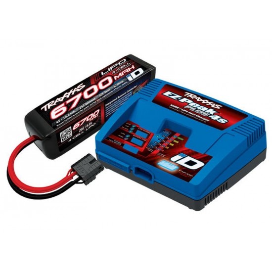 Traxxas Charger Combo #2981 Charger + 6700mAh 14.8V 4-cell 25C LiPo battery