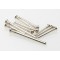 Traxxas Suspension screw pin set, steel (hex drive)