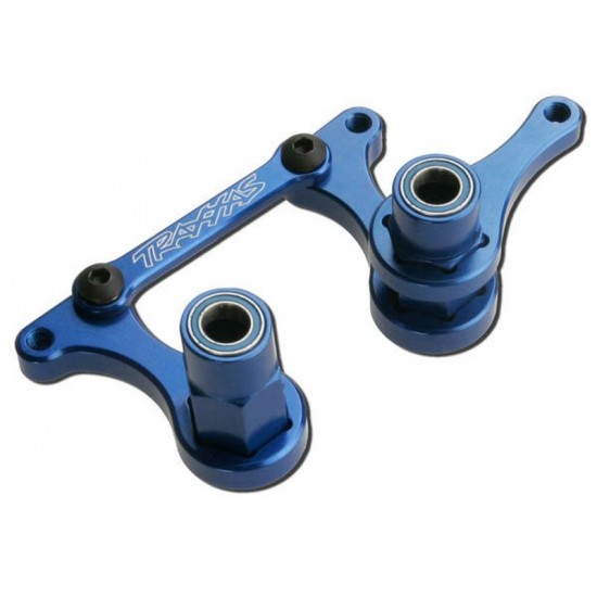 Traxxas Blue Aluminum Steering Bellcranks
